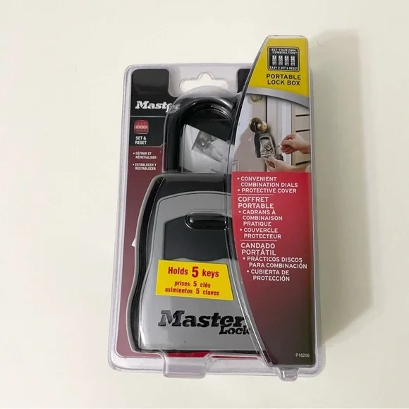 Master Lock Portable Lock Box - Picture 2 of 13